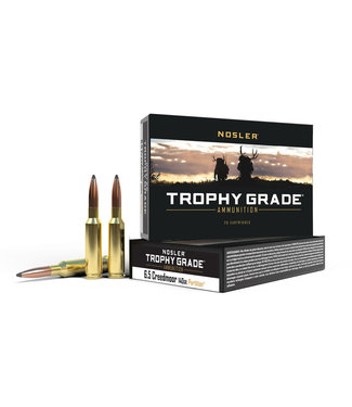 Nosler NOSLER 6.5MM CREEDMOOR 140GR TROPHY GRADE PARTITION 20RDS — Solely Outdoors