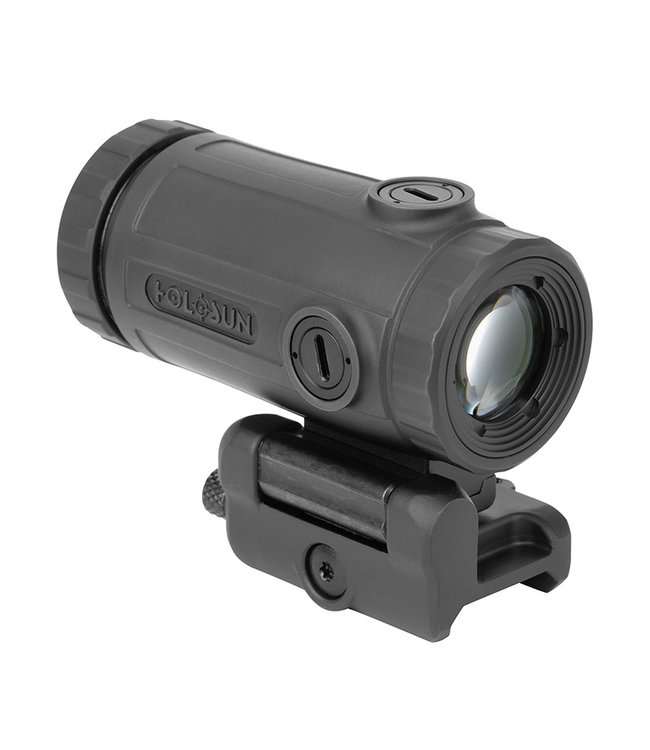 HOLOSUN HM3XT 3X MAGNIFIER TITNIUM FLIP COMPACT  W/QD MOUNT