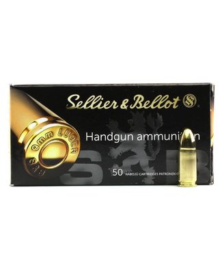 Sellier & Bellot SELLIER & BELLOT (S&B) 9MM 115GR FMJ 2000RDS