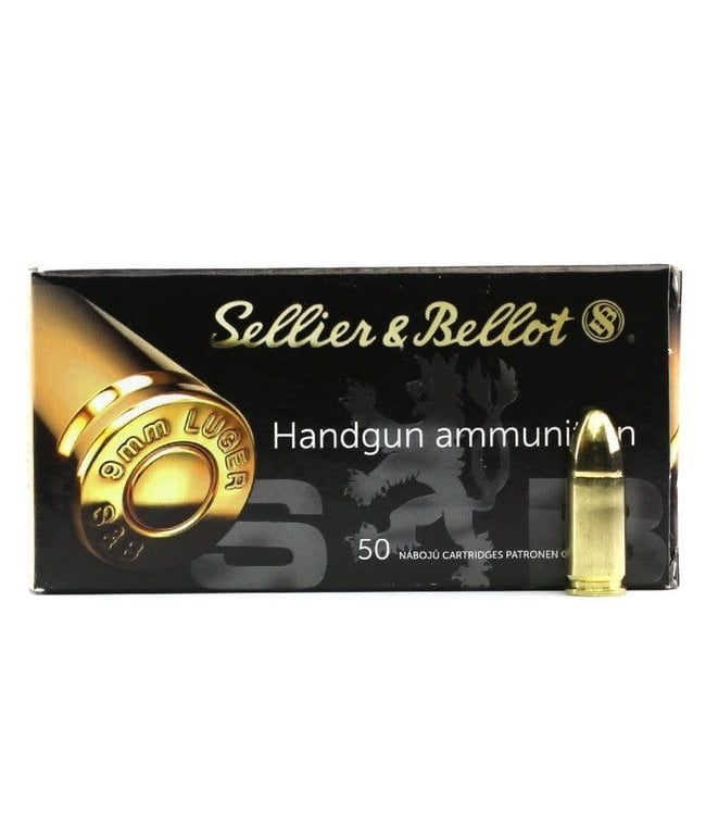 SELLIER & BELLOT (S&B) 9MM 115GR FMJ 2000RDS