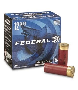 Federal FEDERAL GAME LOAD 12GA 2.75" 1OZ 1290FPS #8  25RS/BOX