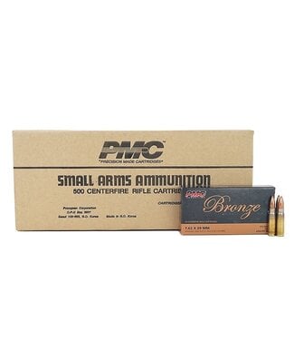 PMC PMC BRONZE - 7.62X39MM 123GR FMJ  500RS/CASE