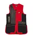CAESAR GUERINI CAESAR GUERINI SHOOTING VEST  SIZE SMALL  RIGHT HAND BLACK&RED-K60273