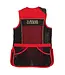 CAESAR GUERINI CAESAR GUERINI SHOOTING VEST SIZE X-LARGE RIGHT HAND BLACK&RED-K60276