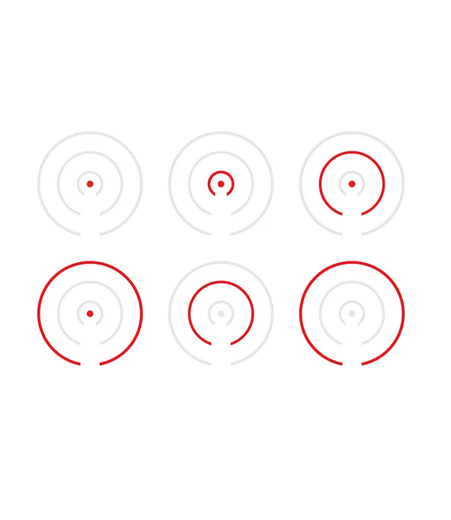 HOLOSUN HS507COMP COMPETITION RETICAL SIGHT - RED