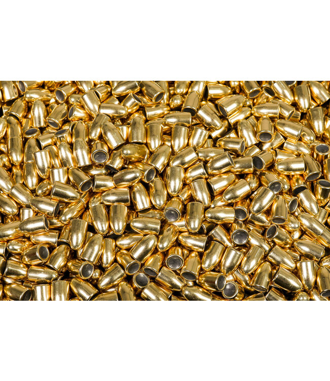 DKC 9MM 124GR COPPER  METAL JACKET RN BULLET 2500PCS/CASE