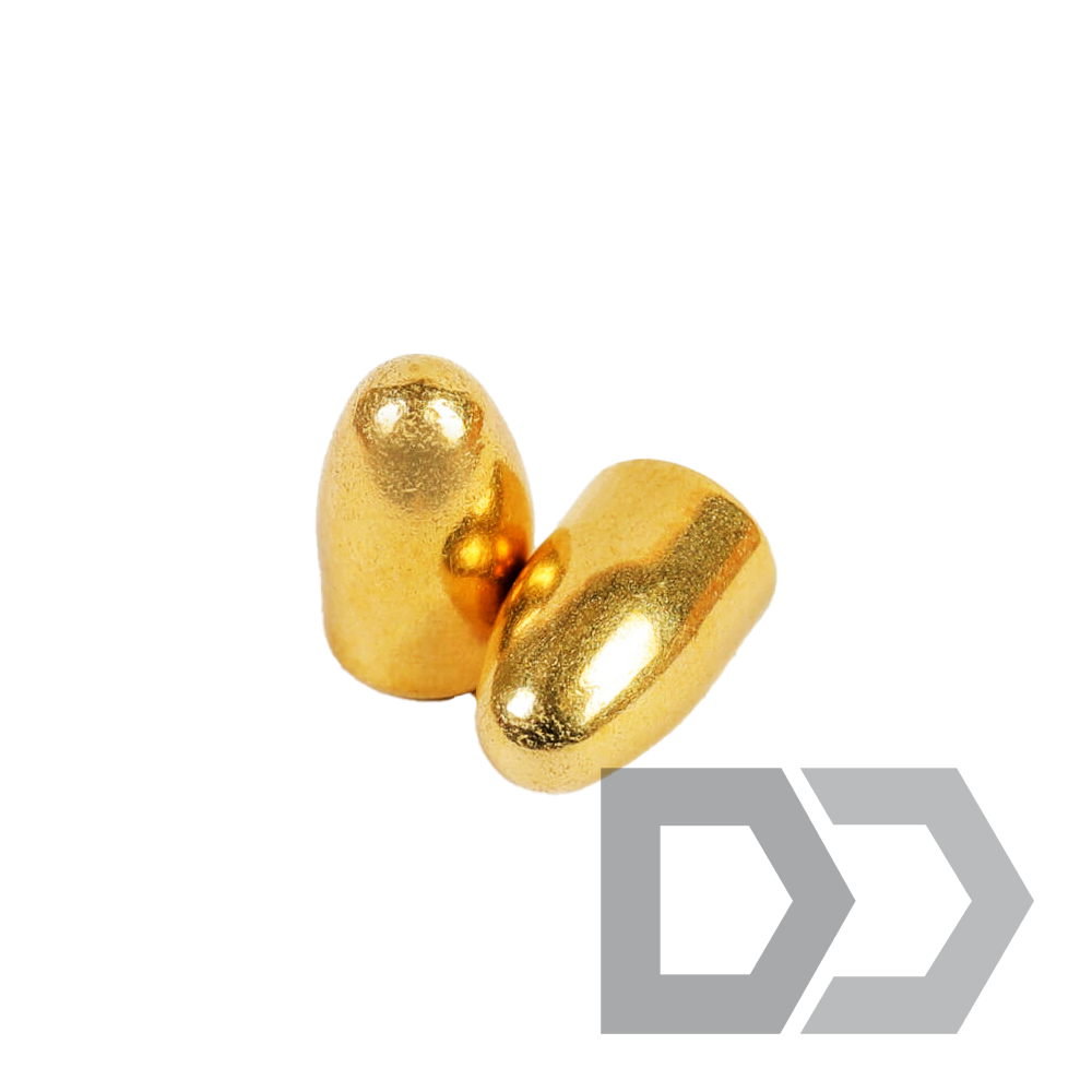 DKC 9MM 124GR COPPER MEATL JACKET BULLET ROUND NOSE 2500PCS/CASE Solely Outdoors Inc.