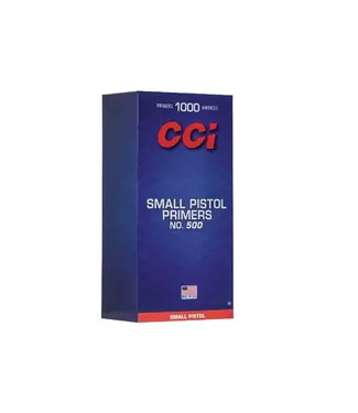 CCI CCI. #500 STD SMALL PISTOL PRIMERS 1000CT/PACK
