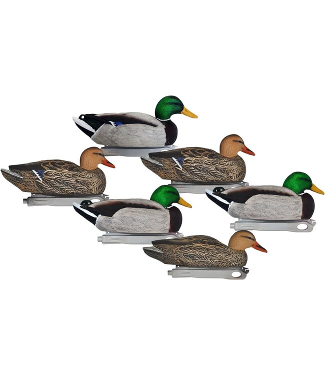 Hard Core 01-200-0002 Standard Floating Mallard 6Pk