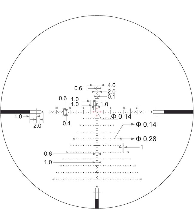Arken  SH4J 6-24X50mm GEN2 FFP MOA VPR