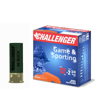 Challenger Challenger Super Mag 12 GA, 2-3/4", 1-1/2oz BB 25Rds