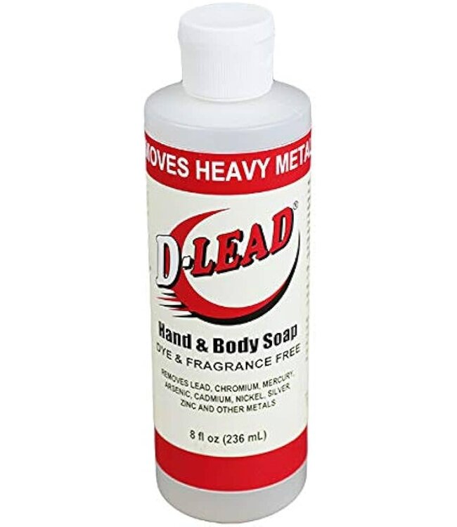 ESCA -D-LEAD Hand & Body Soap Dye and Fragrance Free 8 OZ