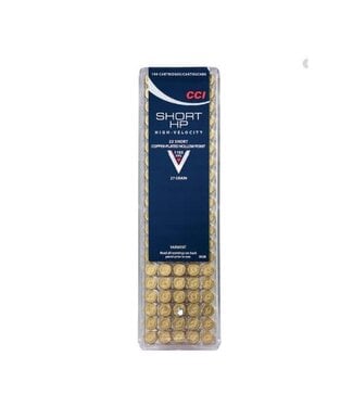 CCI CCI 22 SHORT 27 Gr Copper Plated HP 100/Box