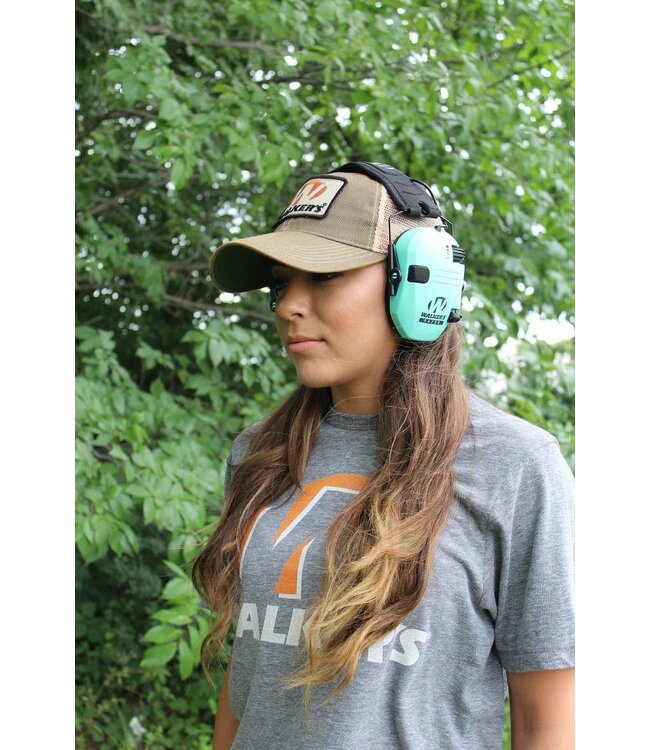 WALKERS RAZOR SLIM ELECTRONIC MUFFS TEAL