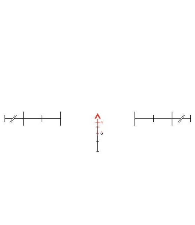 Trijicon ACOG 4x32 USMC Rifle Combat Optic, Red Chevron Reticle, TA51 Mount, Black
