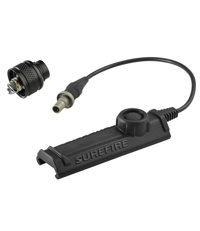 Surefire UE-SR07-BK Rail Mount Tape Switch Tail Cap BLK