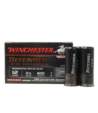 Winchester Winchester PDX1 Defender Shells 12 Gauge 2-3/4" Segmented Slugs, 10RS