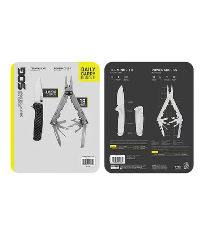 SOG TERMINUS XR & POWERACCESS DAILY CARRY BUNDLE