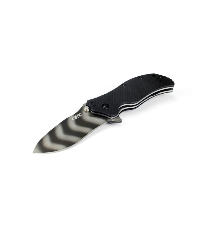 ZERO TOLERANCE  FOLDERG-10BLACK/TIGERSTRIPE(0350TS)