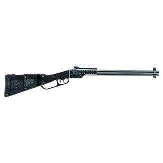 Chiappa Chiappa M6 Folding Rifle/Shotgun Combo 22 LR | 12 GA w/X-Caliber 12Ga Adapter Set Blued Rem Choke PPS Foam & Steel Stk w/Cleaning Kit