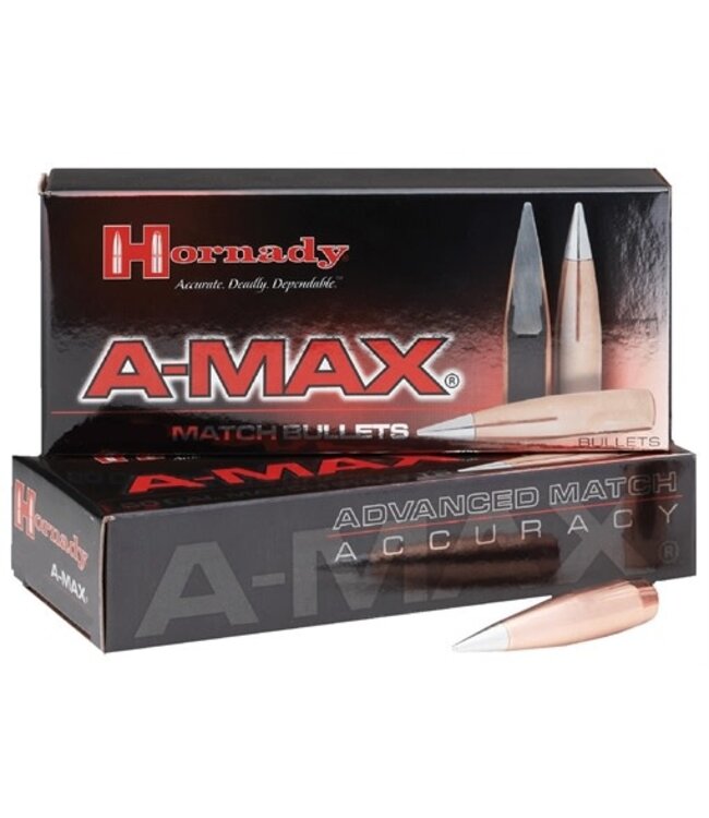 Hornady A-MAX Rifle Bullets .50 cal .510" 750 gr 20/Ct