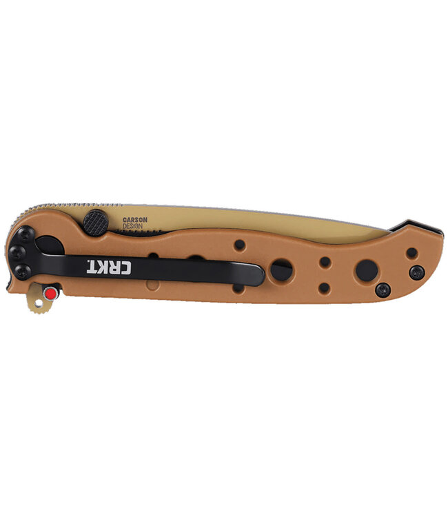 CRKT M16-10DZ DESERT TAN TANTO SERRATED (M16-10DZ)