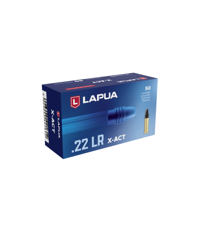 LAPUA  .22LR X-ACT 50/Box