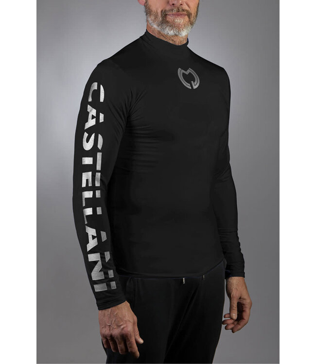 CASTELLANI MEN’S  LONG SLEEVES TURTLENECK T-SHIRT