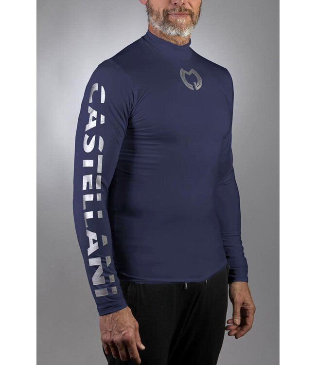 CASTELLANI MEN’S  LONG SLEEVES TURTLENECK T-SHIRT