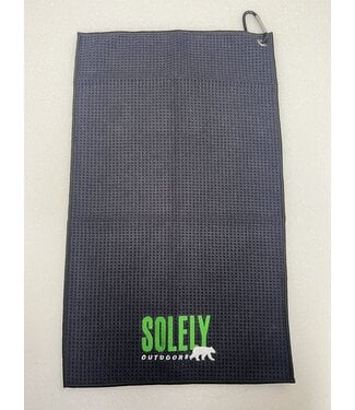 SOLELY LOGO  SALVIETTA  COTTON TRI-FOLD TOWEL