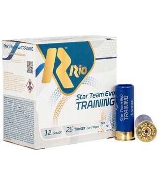 Rio Star Team EVO Training 12Ga, 2-3/4”, 24Gr Target Load #7.5, 250/case