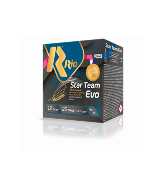 Rio Star Team EVO 12Ga 2-3/4" #7.5 Target Load 11/8 oz 32gr. 250/case