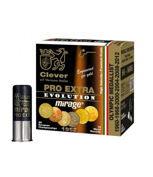 CLEVER T4 PRO EXTRA EVOLUTION 12GA 24GR #9.5 1391FPS 250RS/CASE