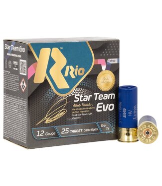 Rio Star Team EVO 12Ga 2-3/4" #7.5 Target Load 11/8 oz 32gr. 2Cases,500Rds(IN STORE PICK-UP)
