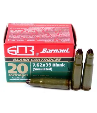 Barnaul BARNAUL 7.62X39mm BLANK 20RS/BOX