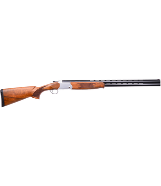 Pallas Pallas Heros 12Ga 28″ Barrel MC O/U Shotgun – Wood Light Nickel