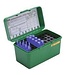 MTM Deluxe 50 rd ammo case with bullet tip protection H50-RL-10