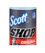 SCOTTSHOP Scott® Shop Towels Original™  Original Blue Shop Towels, 9.4"x11" sheets 55 Towels/Roll