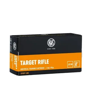 RWS RWS .22LR TARGET RIFLE UNIVERSAL TRAINING 40GR 50RS/BOX