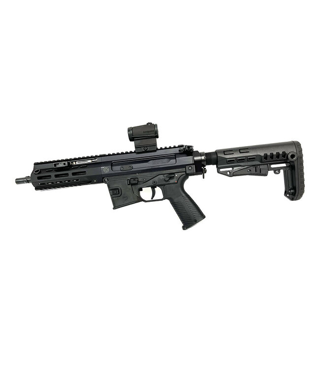 B&T SPC9 G W/AIMPOINT  MICRO T1 9mm 9″/230mm BBL  BLK GLOCK LOWER