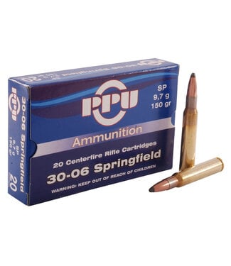 PPU PPU PRVI PARTIZAN 30-06 SPRG  SP 150GR 20RS/BOX