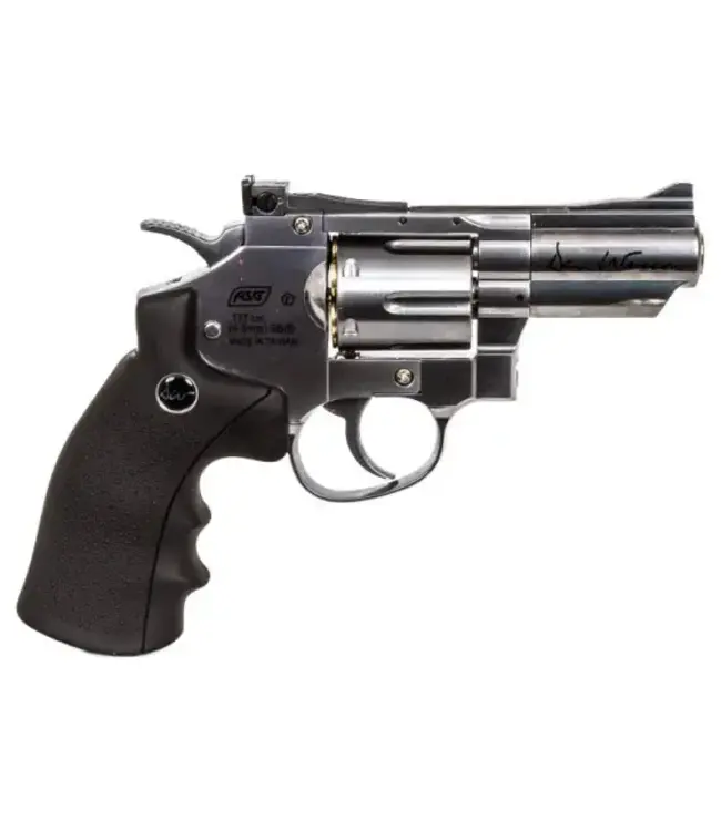 ASG DAN WESSON 2.5"BBL AIRGUN 4.5mm CO2 STEEL BB REVOLVER
