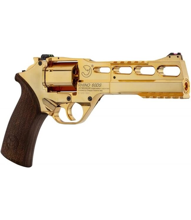 CHIAPPA RHINO 60DS GOLD 4.5mm CO2 STEEL BB REVOLVER