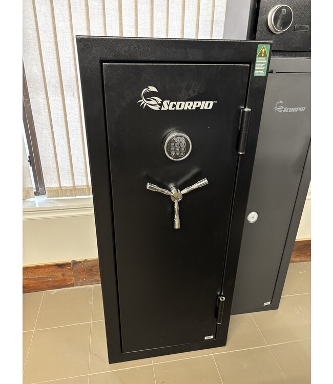 SCORPIO ARMORGUARD 24 GUN SAFE w/ELECTRONIC LOCK (STORE PICK UP ONLY)