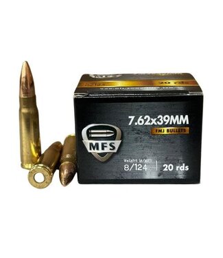 GECO GECO (RUAG) 7.62×39 124Gr FMJ 20RS/BOX — Solely Outdoors