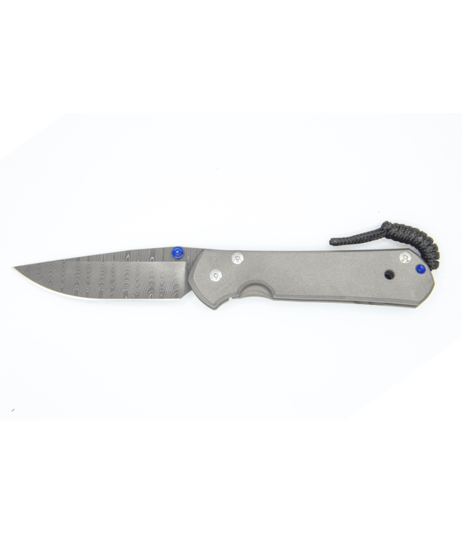 Chris Reeve Large Sebenza 21 Plain Ladder Damascus
