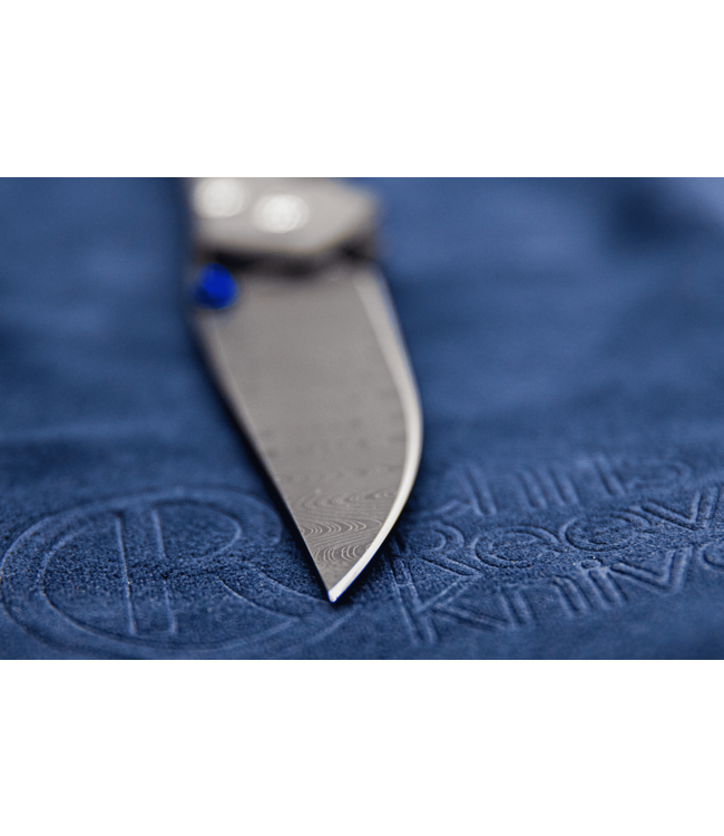 Chris Reeve Large Sebenza 21 Plain Ladder Damascus
