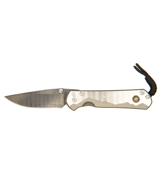 Chris Reeve Chris Reeve Large Sebenza 21 Unique Pyrite/Ladder Damascus