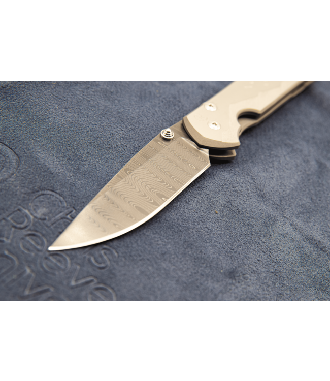 Chris Reeve Large Sebenza 21 Unique Pyrite/Ladder Damascus