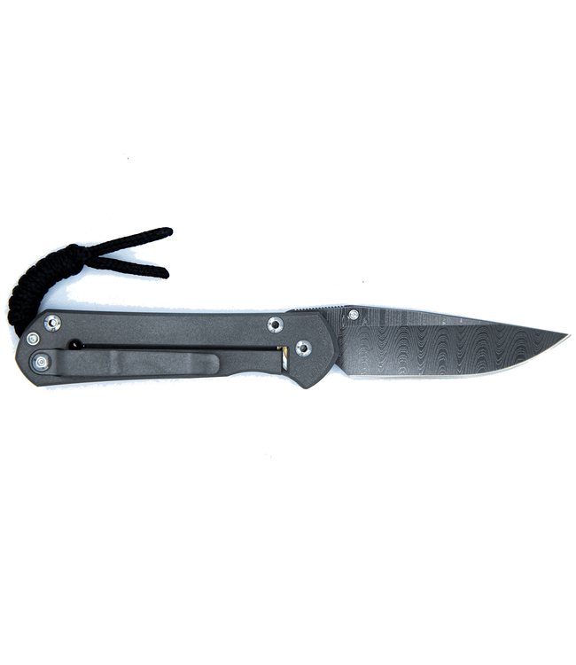 Chris Reeve Small Sebenza 21 Unique Triple Mosaic Opal/Ladder Damascus